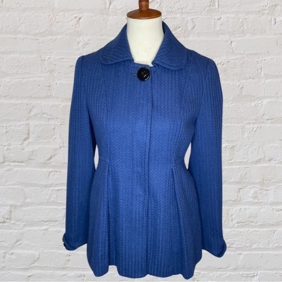 Tulle brand blue pea coat - Picture 2 of 8